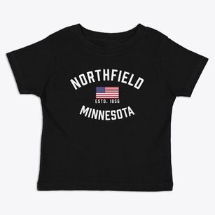 Northfield Minnesota Patriot Toddler T-Shirt