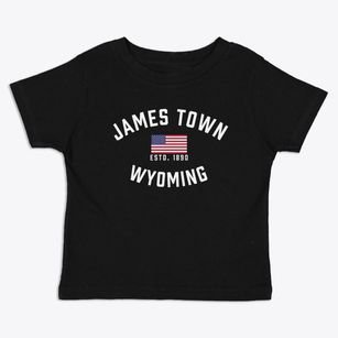 James Town Wyoming Patriot Toddler T-Shirt