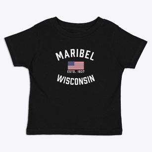 Maribel Wisconsin Patriot Toddler T-Shirt
