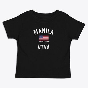 Manila Utah Patriot Toddler T-Shirt