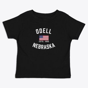 Odell Nebraska Patriot Toddler T-Shirt
