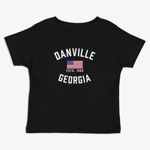 Danville Georgia Patriot Toddler T-Shirt