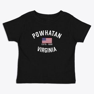 Powhatan Virginia Patriot Toddler T-Shirt
