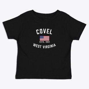 Covel West Virginia Patriot Toddler T-Shirt