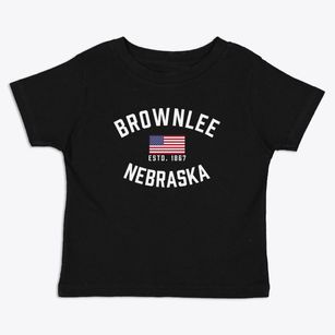 Brownlee Nebraska Patriot Toddler T-Shirt