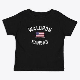 Waldron Kansas Patriot Toddler T-Shirt