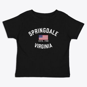 Springdale Virginia Patriot Toddler T-Shirt