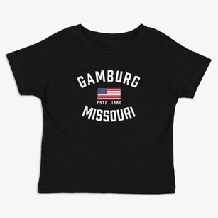 Gamburg Missouri Patriot Toddler T-Shirt