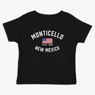 Monticello New Mexico Patriot Toddler T-Shirt