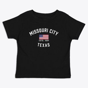 Missouri City Texas Patriot Toddler T-Shirt