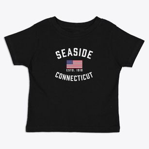 Seaside Connecticut Patriot Toddler T-Shirt