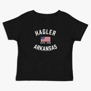 Hagler Arkansas Patriot Toddler T-Shirt