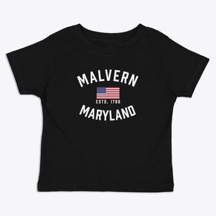 Malvern Maryland Patriot Toddler T-Shirt