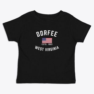 Dorfee West Virginia Patriot Toddler T-Shirt