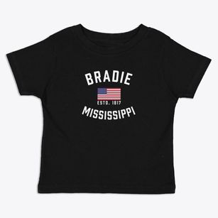 Bradie Mississippi Patriot Toddler T-Shirt