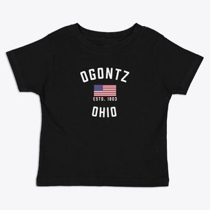 Ogontz Ohio Patriot Toddler T-Shirt