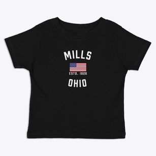 Mills Ohio Patriot Toddler T-Shirt