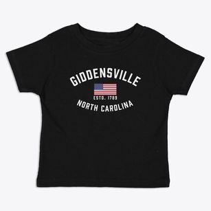 Giddensville North Carolina Patriot Toddler T-Shirt