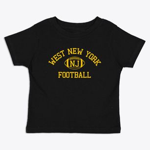 West New York New Jersey Football Toddler T-Shirt