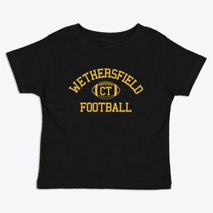 Wethersfield Connecticut Football Toddler T-Shirt