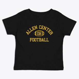 Allen Center Ohio Football Toddler T-Shirt