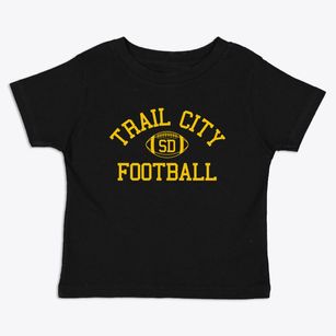 Trail City South Dakota Football Toddler T-Shirt