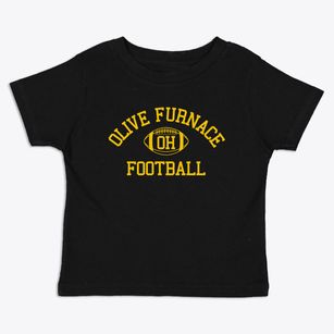 Olive Furnace Ohio Football Toddler T-Shirt