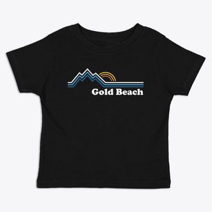 Gold Beach Oregon Mountain View Toddler T-Shirt
