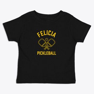 Felicia Texas Pickleball Toddler T-Shirt