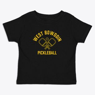 West Bowdoin Maine Pickleball Toddler T-Shirt