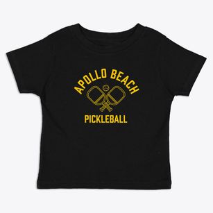 Apollo Beach Florida Pickleball Toddler T-Shirt