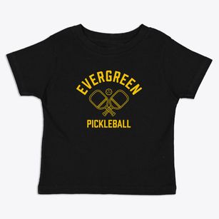 Evergreen West Virginia Pickleball Toddler T-Shirt