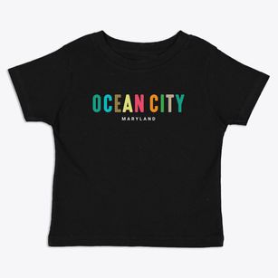 Ocean City Maryland Color Pop Toddler T-Shirt