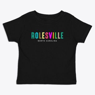 Rolesville North Carolina Color Pop Toddler T-Shirt