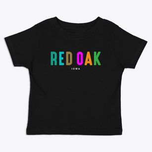 Red Oak Iowa Color Pop Toddler T-Shirt