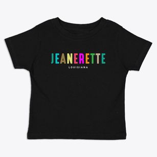 Jeanerette Louisiana Color Pop Toddler T-Shirt