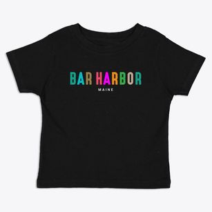 Bar Harbor Maine Color Pop Toddler T-Shirt