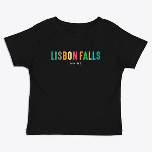 Lisbon Falls Maine Color Pop Toddler T-Shirt