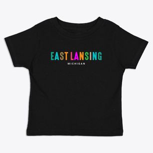 East Lansing Michigan Color Pop Toddler T-Shirt
