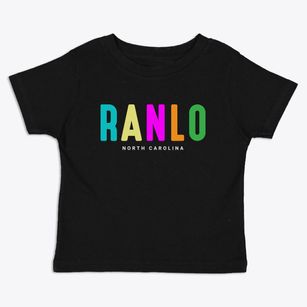Ranlo North Carolina Color Pop Toddler T-Shirt
