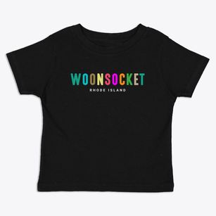 Woonsocket Rhode Island Color Pop Toddler T-Shirt
