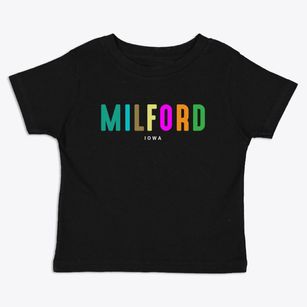 Milford Iowa Color Pop Toddler T-Shirt