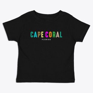 Cape Coral Florida Color Pop Toddler T-Shirt
