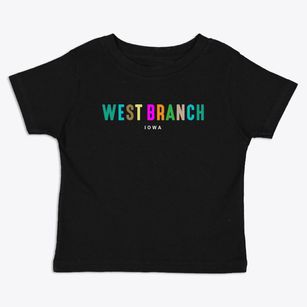 West Branch Iowa Color Pop Toddler T-Shirt