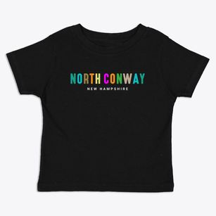 North Conway New Hampshire Color Pop Toddler T-Shirt