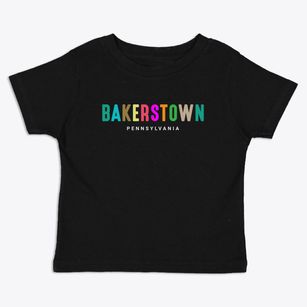 Bakerstown Pennsylvania Color Pop Toddler T-Shirt