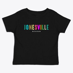 Jonesville Michigan Color Pop Toddler T-Shirt