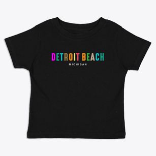 Detroit Beach Michigan Color Pop Toddler T-Shirt