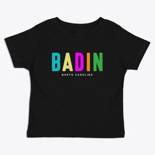 Badin North Carolina Color Pop Toddler T-Shirt