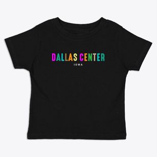 Dallas Center Iowa Color Pop Toddler T-Shirt